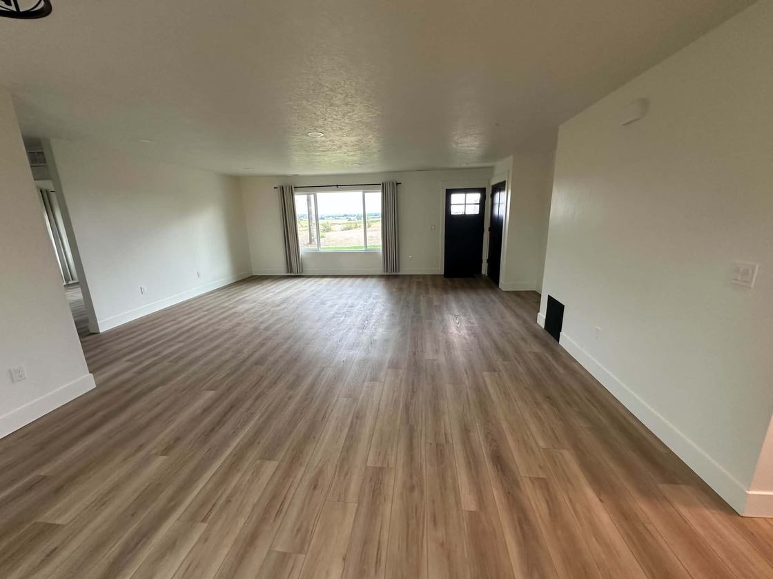 Great room · luxury vinyl plank — flooring by Kovo's Karpentry in Boise, Idaho